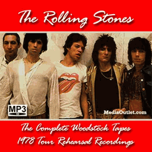 Rolling Stones: The Woodstock Tapes 1978 Rehearsals MP3 Download CD