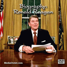 Ronald Reagan Documentary Biography DVD, Video Download, USB Drive
