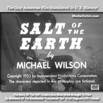 Salt Of The Earth (1953) 1951 Empire Zinc Mine Strike DVD, MP4, USB