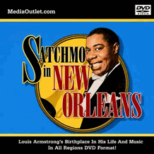Satchmo In New Orleans Louis Armstrong + Bonus Title DVD MP4 USB Drive