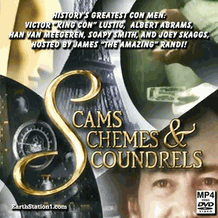 Scams, Schemes & Scoundrels: James Randi Vs Con Men MP4 Download DVD