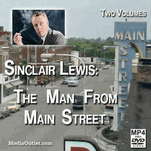 Sinclair Lewis The Man From Main Street + 4 Radio Shows 2 MP4s Or DVDs