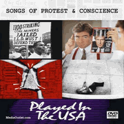 Songs Of Protest And Conscience Played In The USA DVD, MP4, USB Drive