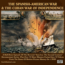 Spanish-American War & Cuban War Of Independence DVD, Download, USB