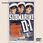Submarine D-1 1937 Pat O'Brien George Brent Wayne Morris DVD MP4 USB