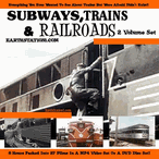 Subways Trains & Railroads! Rail Transport History DVD, Download, USB