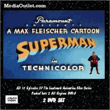 Superman Cartoons All 17 Max Fleischer Films DVD, Download, USB Drive Superman Cartoons All 17 Max Fleischer Films DVD, Download, USB Drive