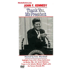 Thank You, Mr. President John F. Kennedy Press Conferences DVD MP4 USB