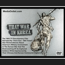 That War In Korea 1964 TV Feature Film Documentary DVD, Download, USB