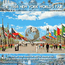 The 1964 New York World's Fair Films Set DVD, Download, USB Drive
