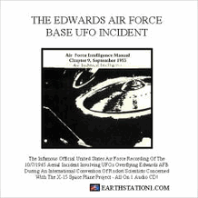 The 1965 Edwards Air Force Base UFO Incident Audio CD The 1965 Edwards Air Force Base UFO Incident Audio CD