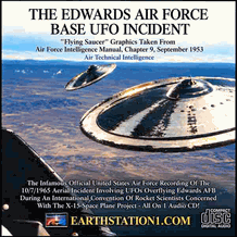 The 1965 Edwards Air Force Base UFO Incident Audio CD The 1965 Edwards Air Force Base UFO Incident Audio CD