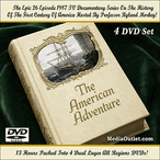 The American Adventure: TV History Series 1607-1876 DVD MP4 USB Drive The American Adventure: TV History Series 1607-1876 DVD MP4 USB Drive