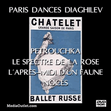 The Ballet Russe: The Paris Opera Ballet Serge Diaghilev DVD MP4 USB