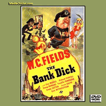 The Bank Dick 1940 W.C. Fields Una Merkel DVD, MP4 Download, USB Drive