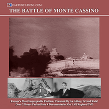The Battle Of Monte Cassino DVD, MP4 Video Download, USB Flash Drive