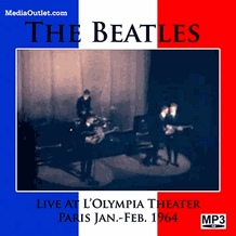 The Beatles Live At L'Olympia Theater 1964 MP3 CD Audio Download The Beatles Live At L'Olympia Theater 1964 MP3 CD Audio Download