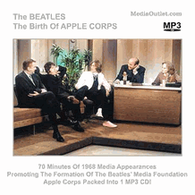 The Beatles The Birth Of Apple Corps TV & Radio Shows MP3 Set, CD, USB The Beatles The Birth Of Apple Corps TV & Radio Shows MP3 Set, CD, USB