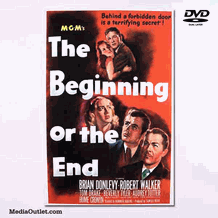 The Beginning or the End (1947) Manhattan Project DVD, Download, USB