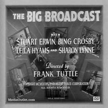 The Big Broadcast 1932 Bing Crosby Burns and Allen DVD, Download, USB The Big Broadcast 1932 Bing Crosby Burns and Allen DVD, Download, USB