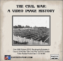 The Civil War: A Video Image History JPG Set + MPG DVD, Download, USB