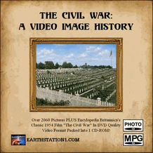 The Civil War: A Video Image History JPG Set + MPG DVD, Download, USB