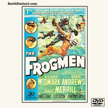 The Frogmen 1951 Richard Widmark Dana Andrews DVD, MP4, USB Drive The Frogmen 1951 Richard Widmark Dana Andrews DVD, MP4, USB Drive