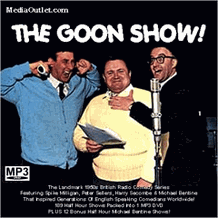 The Goon Show British Radio Comedy Series MP3 DVD, Download, USB Drive