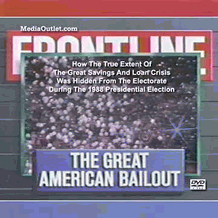 The Great American Bailout 1988 S & L Election Scandal DVD MP4 USB