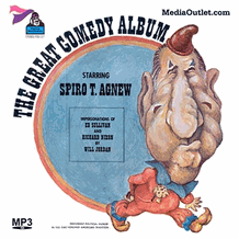 The Great Comedy Album Starring Spiro T. Agnew 1971 MP3, CD, USB Drive