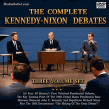 The Complete Kennedy-Nixon Debates All 4 + Bonus Doc DVD MP4 USB Drive