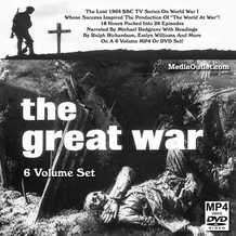 The Great War (1964) TV Documentary Series DVD, Video Download, USB