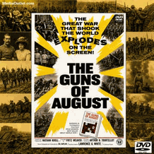 The Guns Of August (1964) WWI Film DVD, Video Download, USB Drive