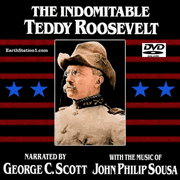 The Indomitable Teddy Roosevelt w/ George C Scott DVD, Download, USB