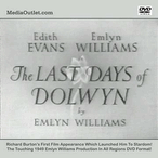 The Last Days Of Dolwyn 1949 Emlyn Williams Richard Burton DVD MP4 USB