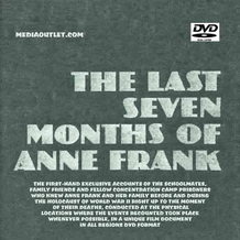 The Last Seven Months Of Anne Frank Documentary DVD, Download, USB