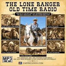 The Lone Ranger Radio Series MP3 Set DVD, Audio Download, USB Drive