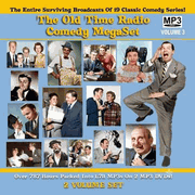 The Old Time Radio Comedy MegaSet MP3 Collection DVD, Download, USB