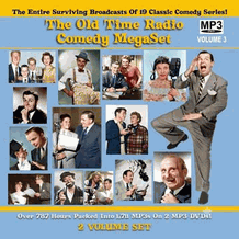 The Old Time Radio Comedy MegaSet MP3 Collection DVD, Download, USB