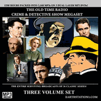 The Old Time Radio Crime & Detective MP3 MegaSet DVD, Download, USB The Old Time Radio Crime & Detective MP3 MegaSet DVD, Download, USB