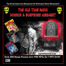 The Old Time Radio Horror & Suspense MP3 MegaSet DVD, Download, USB