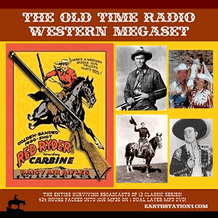 The Old Time Radio Western MegaSet MP3 Collection DVD, Download, USB