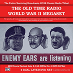 The Old Time Radio World War II MP3 MegaSet DVD, Audio Download, USB The Old Time Radio World War II MP3 MegaSet DVD, Audio Download, USB