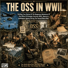 The OSS In WWII Frank Race & Cloak And Dagger Radio MP3, CD, USB Drive