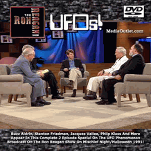 The Ron Reagan Show: UFOs! 2 Part TV Special DVD, Download, USB Drive
