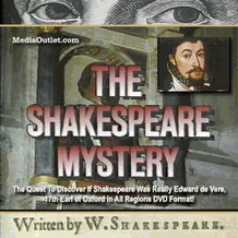 The Shakespeare Mystery Edward de Vere William Shakespeare DVD MP4 USB
