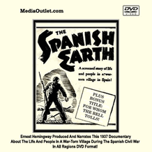 The Spanish Earth 1937 + Bonus For Whom The Bell Tolls DVD, MP4, USB The Spanish Earth 1937 + Bonus For Whom The Bell Tolls DVD, MP4, USB