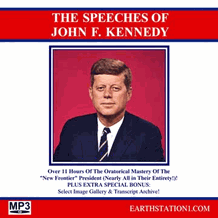 The Speeches Of President John F. Kennedy MP3 CD, Download, USB Drive
