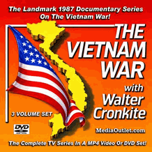 The Vietnam War With Walter Cronkite DVD, Video Download, USB Drive