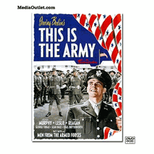 This Is The Army 1943 Ronald Reagan Irving Berlin DVD, MP4, USB Drive